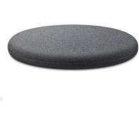 YOUGANG Cuscino rotondo per sgabello in memory foam, morbido, antiscivolo, per sedia, da piccolo-grande, da 30/35/40/45/50/60 cm, cuscino rimovibile per sedia con cerniera (colore: grigio, diametro 60