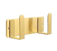 YOUGRIDDA Porta Coperchi Verticale, Supporto in Acciaio Inox a Parete con Coperchio in Acciaio Inossidabile, 3M Autoadesivo, Pratici Accessori Cucina per coperchi di Varie Misure(Oro)