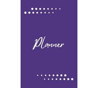 Yougrow Planner settimanale senza date: Agenda motivazionale verticale non datata, 55 settimane (Viola)