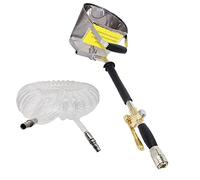 YOUHO Spruzzatore per stucco da parete per intonaco, pistola a spruzzo per cemento, mortaio, con kit di collegamento compressore a 4 getti pneumatici