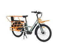 Youin Berlin Pro BK6150 Bicicletta Elettrica Urbana 26 Pollici Motore Centrale 250 W Cinghia Carbonio Doppia Batteria fino a 120 km Freni Idraulici Nexus 5 V Schermo Colore Alluminio