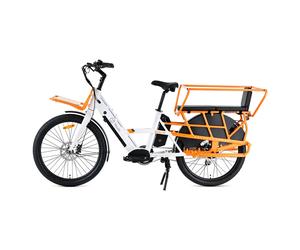 Youin Bicicletta Elettrica Pieghevole Cargo Berlin White