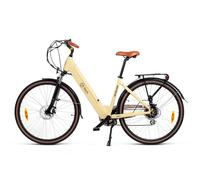 Youin BK2128C bicicletta elettrica Crema Alluminio 71,1 cm (28 ) 25,6 kg Ioni di litio (Li-Ion) - Nouvo