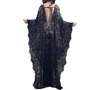 YOUKD Cardigan da Donna in Pizzo con Nappe Kimono Lungo Boho Costume da Bagno da Spiaggia Coprire i Vestiti