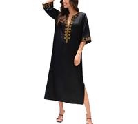 YOUKD Kaftan Lungo Estivo da Donna Abito Lungo Costume da Bagno della Boemia Accappatoi da Spiaggia