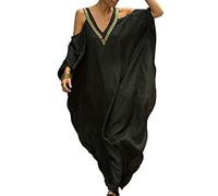 YOUKD Kaftan Lungo Estivo da Donna Abito Lungo Costume da Bagno della Boemia Accappatoi da Spiaggia