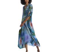 YouKD Kaftano lungo estivo da donna, maxi abito bohémien, copricostume da spiaggia, kimono, taglia unica, G Colore 1, Taglia unica