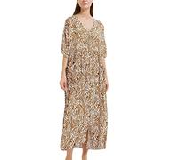 YouKD Maxi Dress Boho Beach Bikini Cover Up Robe Plus Size Indumento per le donne, Marrone B, Taglia unica