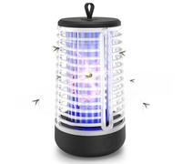 YOUKK Lampada Antizanzare Elettrica, Ultimi Modelli UV Uccisione Mosca Elettrico con Cavo, Repellente Efficace Portata 50 m² per repellente zanzare, Mites, mosche, insetti