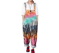 Youlee Donna Estate Gamba Larga Tuta Denim Tute Stile 1