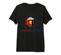 You'll Never Walk Alone - Apertura Maglia Genoa A rossoblu Maglietta Premium