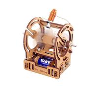 YouMake Kit per motore elettrico, materiale didattico, giocattolo educativo - senza colla - Kit di costruzione in legno ecologico - condizioni di produzione sociale - Buon servizio clienti - Made in