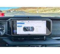 Youmero Compatibile con Jeep per Gladiat 2024 12,3 Pollici Car GPS Navigation LCD Screen Protector Film in Vetro Temperato GPS Proteggi Schermo Auto