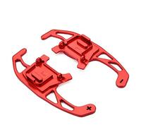 Youmero Compatibile con per Polo 6C per GTI 1.8T 2015 2016 2017 2018 2019 2020 Estensione della Paletta del Cambio al Volante Dell'auto Paletta Cambio Volante del(Red)