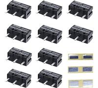 Youmile 10 pezzi D2FC-F-7N Modulo microinterruttore D2FC-F-7N (10M) con adesivo in metallo per la riparazione del pulsante del mouse per APPLE RAZER Logitech Mouse