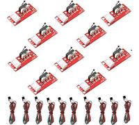Youmile 10 pezzi Modulo finecorsa meccanico Endstop Modulo interruttore tattile con cavo per stampante 3D Makerbot Prusa Mendel RepRap CNC per Arduino Mega 2560 1280 RAMPS 1.4