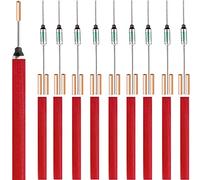 Youmile 10 pezzi SF129E SEFUSE 10A 250V Fusibile termico in metallo con taglio termico 133 gradi con terminale a crimpare GT-1 Guaina in fibra di vetro siliconica per elettrodomestici