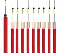 Youmile 10 pezzi SF184E SEFUSE 10A 250V Fusibile termico in metallo con taglio termico 184 gradi con terminale a crimpare GT-1 Guaina in fibra di vetro siliconica per elettrodomestici