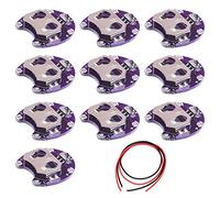 Youmile 10Pack Portabatterie a batteria a bottone Lilypad CR2032 Modulo di montaggio batteria per Arduino Kit interruttore scorrevole piccolo Kit fai-da-te