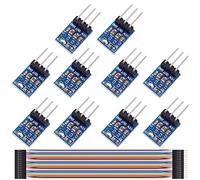 Youmile 10Pcs 5V a 3.3V Modulo di Alimentazione Buck Step-Down DC 4.75V-12V a 3.3V Regolatore di Tensione 800mA LDO Modulo Buck Kit di Saldatura per Arduino