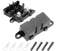 Youmile 2 pezzi ANM Portafusibile Mega ad alta corrente Portafusibile MEGA per auto con SC10-8 terminali tubo termorestringente per Auto Camion Caravan Macchine Agricole