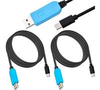 Youmile 2 pz PL2303 Cavo da USB a TTL Convertitore seriale da USB a Type-c Download Cavo flash Adattatore per porta seriale RS232 Cavo di debug 5V per tutti i dispositivi di interfaccia TTL