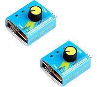 Youmile 2 pz Servo Tester RC 3CH Digital Multi ECS Servo Tester Consistenza RC CCMP Master Controller di Velocità Checker Regolazione Sterzo Tester per RC Elicottero Auto Barca