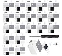 Youmile 20 pz BT136-600E Triac Thyristor, Gate Trigger 4A/600V TO-220AB-Sostituisce BT136 BT136-600 BT136-600D con Dissipatore Rondella Vite Gomma Silicone Cacciavite