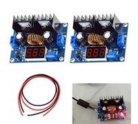 Youmile 2Pack XH-M404 Modulo regolatore di tensione DC 4-40V 8A Convertitore regolatore Step-Down DC XL4016 Xl4016E1 DC-DC digitale regolabile PWM con filo