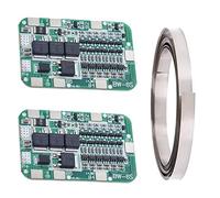 Youmile 2PCS 6S 15A 24V Scheda di protezione della batteria al litio 18650 Modulo caricatore BMS Scheda di protezione PCB per cella di batteria agli ioni di litio con striscia di nichel