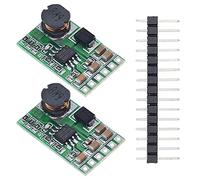 Youmile 2PCS DC-DC Buck Converter 4.5V-27V a 3V 3.3V 3.7V 5V 6V 7.5 9V 12V Step Down Power Supply Modulo regolatore di tensione ad alta efficienza DD2712SA con pin Header