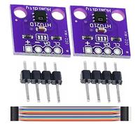 Youmile 2PCS HTU21D Modulo sensore di umidità di temperatura Uscita digitale Modulo IIC I2C 3.3V per Arduino con cavo Dupont