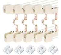 Youmile 5 pezzi R7S zoccolo per lampada in ceramica 78 mm R7S zoccolo con cavo Connettore portalampada a doppia estremità Zoccolo alogeno con terminale a crimpare CH-2