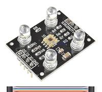 Youmile DC 3-5V TCS230 TCS3200 Modulo sensore di riconoscimento colore Modulo rilevatore di riconoscimento colore 4 LED con cavo DuPont per Arduino