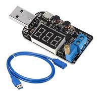 Youmile DC-DC Digital USB Buck Boost Converter Module 5V a 3.3V 9V 12V 18V 24V Regolabile Step Up Down Regolatore di tensione Modulo di alimentazione con cavo di prolunga USB