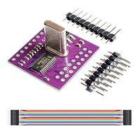Youmile SC16IS752 I2C/SPI MCU-752 Interfaccia bus per scheda di espansione modulo di conversione UART a doppio canale con cavo DuPont con intestazione pin