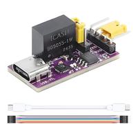 Youmile Usb a modulo Ttl Ch343 Chip Isolamento Tipo Usb-c a modulo seriale 6mbps Comunicazione ad alta velocità 3.3v 5v Mcu Downloader Non c'è bisogno di installare il Driver con cavo di collegamento