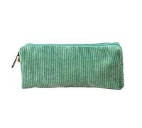 YOUNAFEN Astuccio per penne di grande capacità, in velluto a coste, con cerniera, portapenne, portapenne, trousse per trucchi, organizer per cosmetici