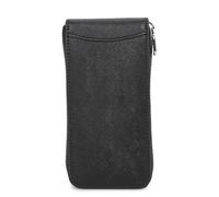 YOUNAFEN Custodia per orologi vintage fatta a mano organizzatore singolo orologio rotolo sacchetto da viaggio personalizzato scatole in vera pelle organizer per orologi portatili
