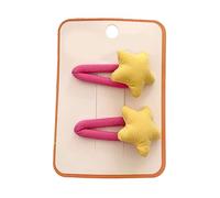 YOUNAFEN Fermaglio per capelli a forma di stella in spugna per ragazze, accessorio per capelli Y2K forcine per capelli per donne copricapo bambini hairgrip