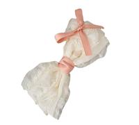 YOUNAFEN Fermaglio per capelli con fiocco in pizzo pieghettato, per scattare foto, per donna, ragazza, primavera, estate, antiscivolo, tiaras