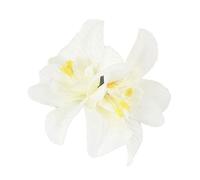 YOUNAFEN Fermaglio per capelli con fiore di orchidea in tessuto per le donne elegante fiore clip laterale accessori per lo stile dei capelli clip per coda di cavallo