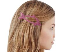 YOUNAFEN Fermaglio per capelli da ragazza con glitter da donna, per bambini, delfino, a forma di delfino, dolci anni '2000, forcine per capelli per ragazze