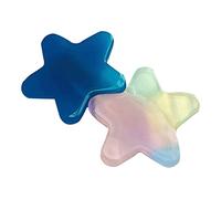 YOUNAFEN Piccolo fermaglio per capelli in metallo a becco d'anatra carino doppia stella decorativo Y2K fermagli per capelli per donne styling 6 colori