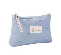 YOUNAFEN Trousse per trucchi con stampa floreale, astuccio per matite, borsa per cancelleria, borsa per cosmetici, organizer per matite e articoli da toeletta