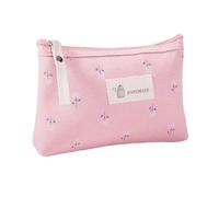 YOUNAFEN Trousse per trucchi con stampa floreale, astuccio per matite, borsa per cancelleria, borsa per cosmetici, organizer per matite e articoli da toeletta