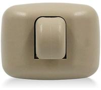 YouNaiEr Auto Interni Parasole Clip Gancio Staffa Appendiabiti/Misura Per Audi A1 A3 A4 A5 A6 A7 Q5 Q3 Q7 8U0857562A Visiera Parasole Clip di Ricambio (Colore: Beige)