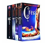 Young Adult The Lunar Chronicles 4 books collection set by Marissa Meyer (Scarlet, Cinder, Winter & Cress)