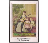 Young Bill Hickok: widescreen 16x9 TV: Greeting Card: Merry Christmas