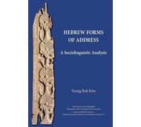 Young Bok Kim Hebrew Forms of Address (Tascabile)